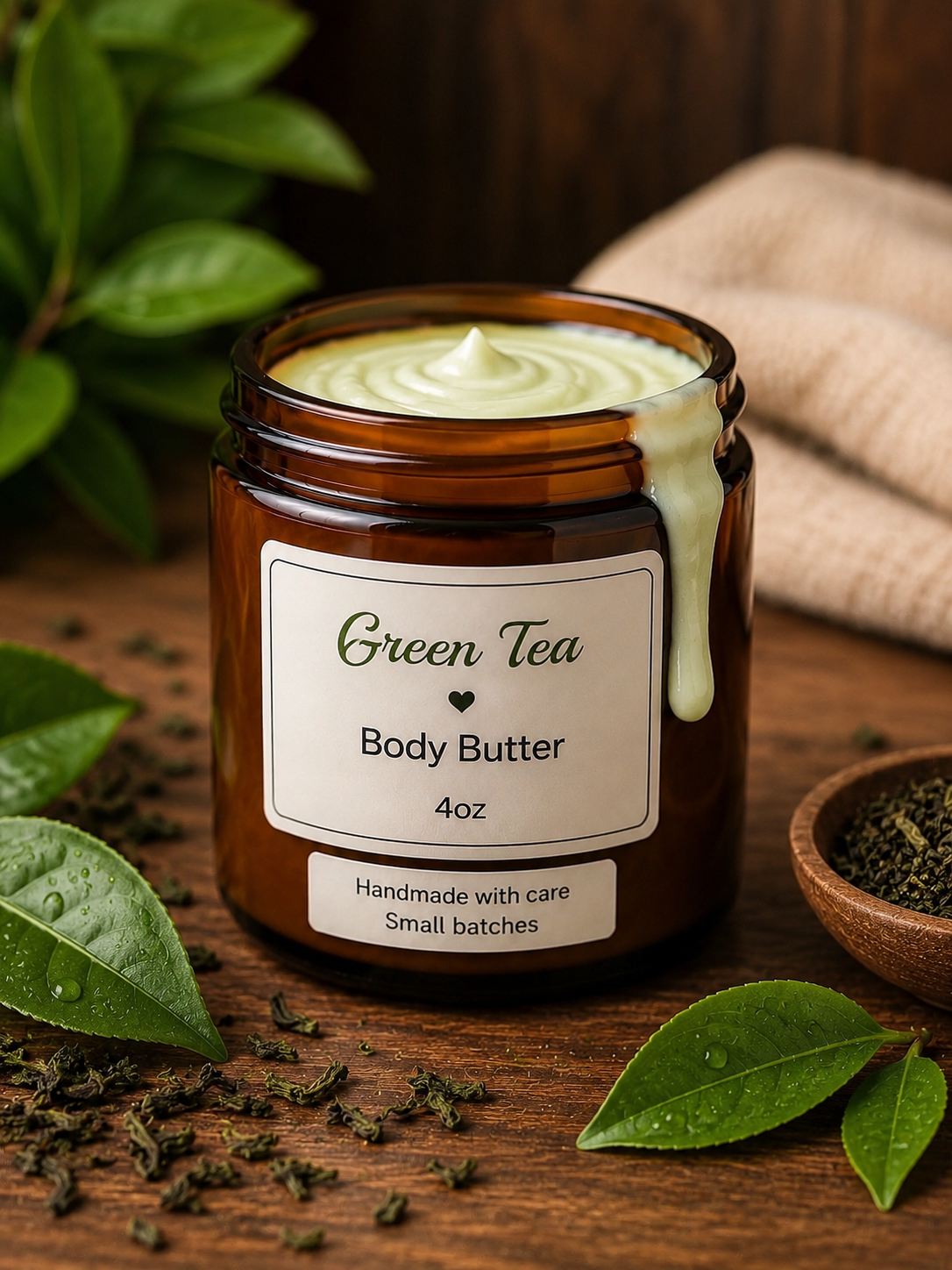 Body Butter 120 Ml (4 Oz) GREEN TEA