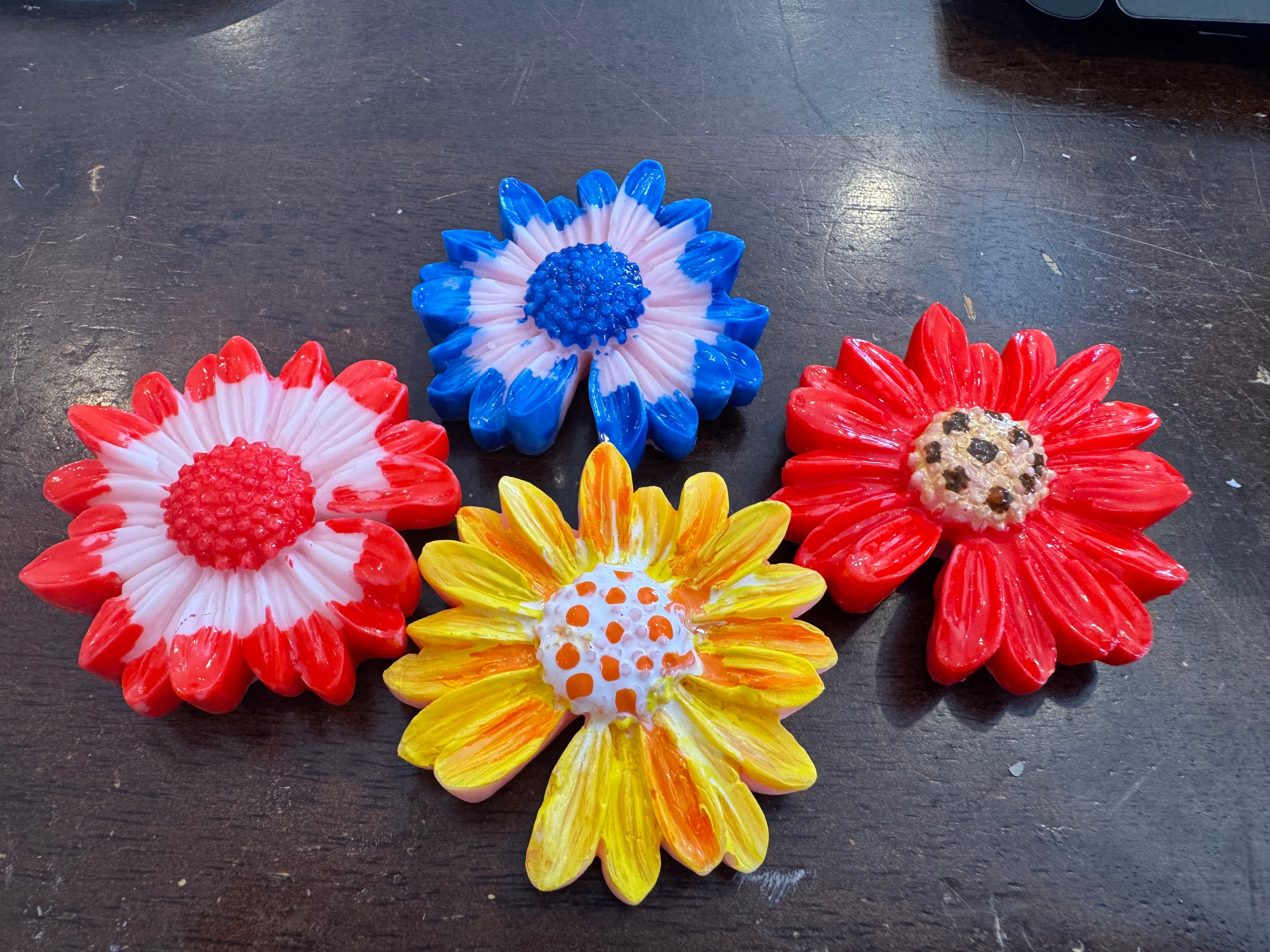 Hand poured, beautiful Candle Charms.